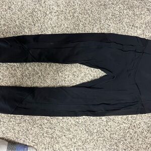 Lululemon Black High Rise Crop 19” Legging with side pockets